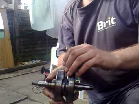 My KTM 200EXC 2002 - disassembling engine
