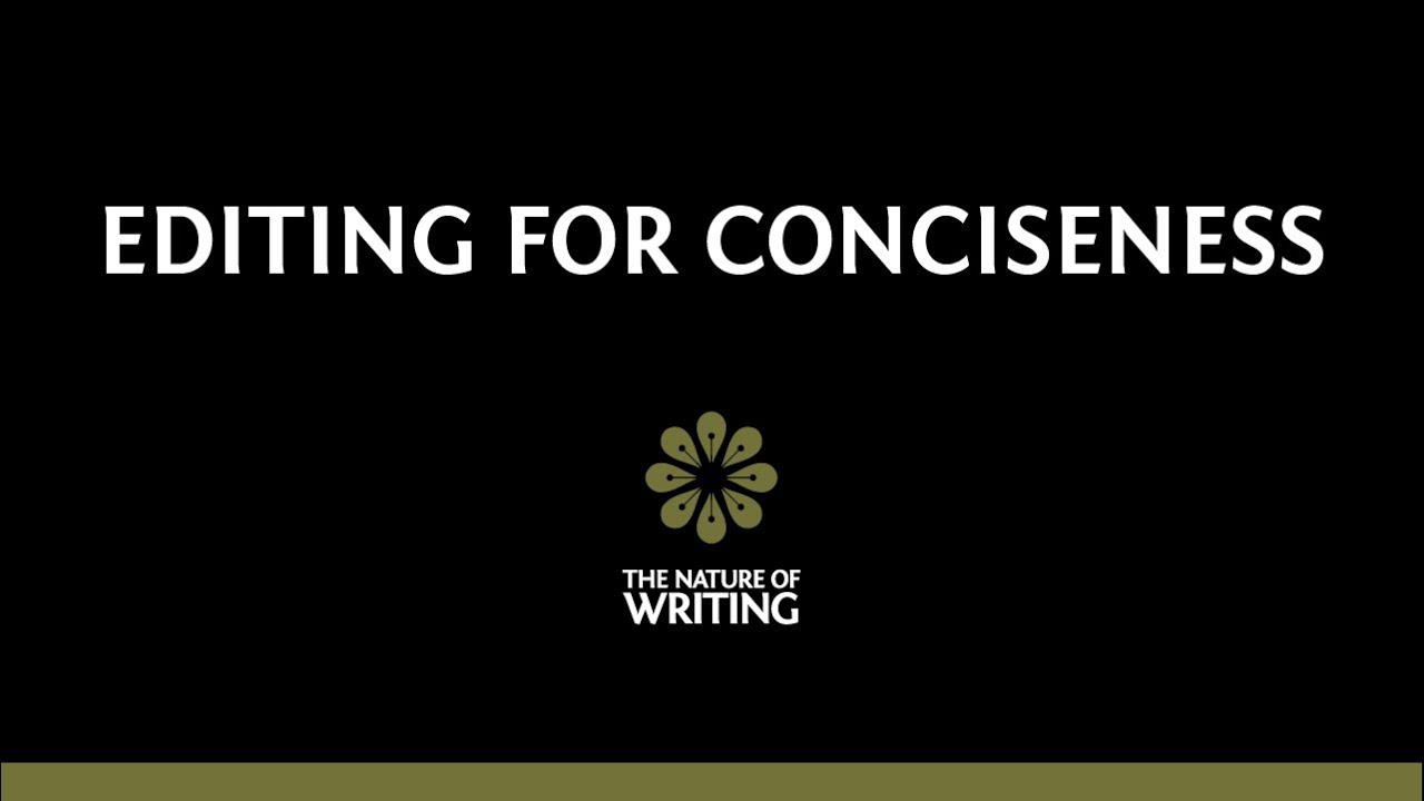 Editing for Conciseness