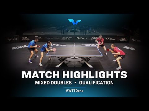 P. Platonov/Nadezhda B. vs G. Piccolin/Niagol S. | WTT Contender Doha 2021 | XD | QUAL Highlights
