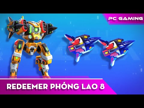 [ Mech Arena VN# 450] Đấng Cứu Thế dùng Bệ Phóng Lao 8 - Redeemer with javelin Rack 8