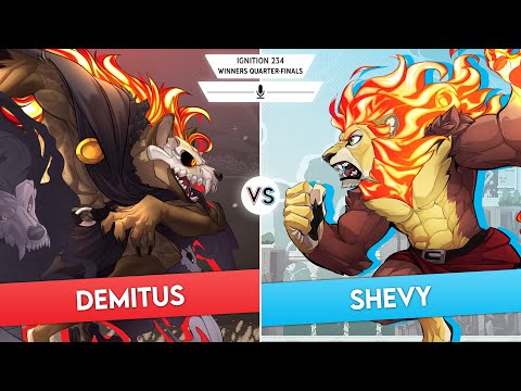 Ignition 234 - Winners Quarter-Finals - Demitus (Forsburn) Vs Shevy (Zetterburn)