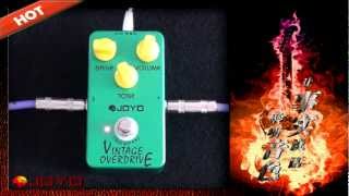 Video thumbnail for JOYO Vintage Overdrive Guitar Effects Pedal - JF-01 by WesternSoundLight
