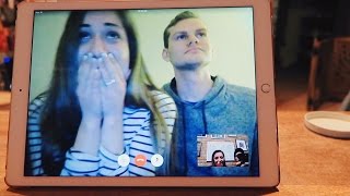 BRIDE AND GROOM REACT TO WEDDING VIDEO