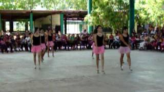 BAILE DE LAS CANDIDATAS EN LA SECUNDARIA