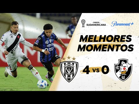 I. DEL VALLE 4 X 0 VASCO - CONMEBOL SUDAMERICANA 2025 | Paramount Plus Brasil
