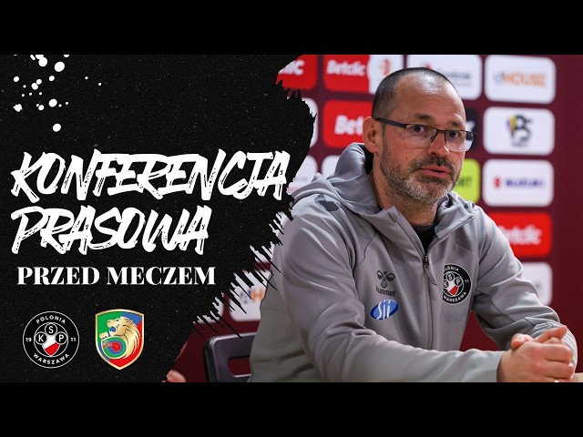 Konferencja przedmeczowa| Polonia Warszawa – Miedź Legnica (26. kolejka sezon 2025/2026) - video