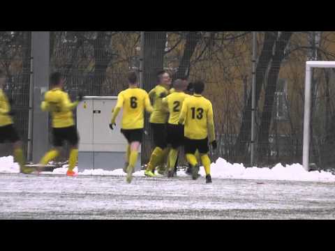 Jõhvi FC Lokomotiv - Viljandi Tulevik väravad, 22.11.2014, Ahtme