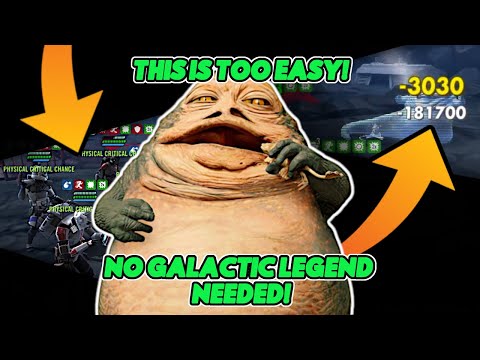 THIS IS THE EASIEST COUNTER TO JABBA! NO GALACTIC LEGEND NEEDED!
