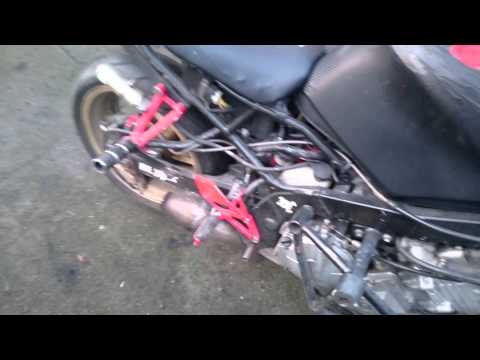 Rozpoczęcie sezonu luty 2015 cbr f2 stunt