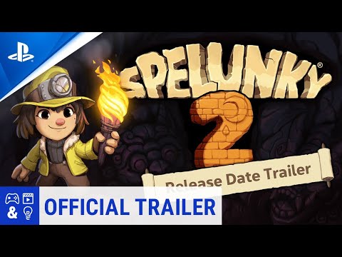 Spelunky 2 State of Play Release Date Trailer PS4