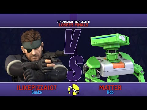 ilikepizza107 (Snake) vs Matter (Rob) - 217 Smash at Prop Club 41 - Losers Finals