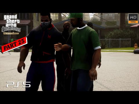 GTA San Andreas Definitive Edition Gameplay Walkthrough [PS5 1080P 60FPS] - No Commentary - PART 25