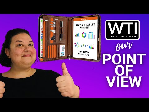Wundermax Vegan Leather Portfolio - WTI product video review