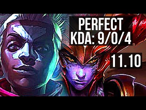 EKKO vs SHYVANA (JUNGLE) | 9/0/4, 1.5M mastery, 700+ games, Legendary | BR Master | v11.10