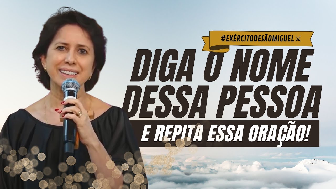 Oração Poderosa de Conversão; Que Deus sempre ouve; repita sempre! - Dra. Filó