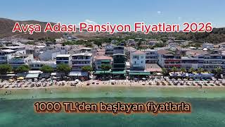 Avşa Adası Pansiyon Fiyatları 2026 Yazında 1000 TL'den Başlayan Fiyatl