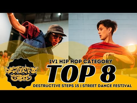 Vi (JPN) vs Tony Ray (USA)| TOP8 | 1V1 HIP HOP | DESTRUCTIVE STEPS 15