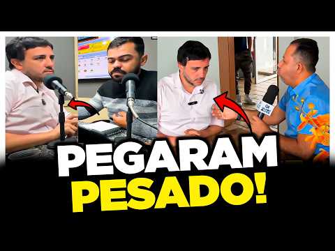 RENAN SANTOS Foi Colocado Contra a Parede Por DOIS Entrevistadores