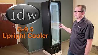 IDW G-9.5 Upright Cooler Measurements