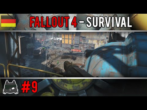 Fallout 4 Survival Mode ~ Part #9 German Gameplay [LIVE LP]
