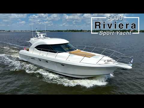 Riviera 5000 Sport Yacht video