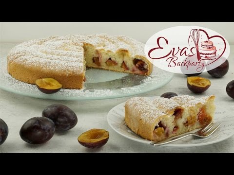 Zwetschgen-Schnecke, unscheinbar fruchtig / Zwetschgen-Pflaumen-Kuchen / Backen evasbackparty