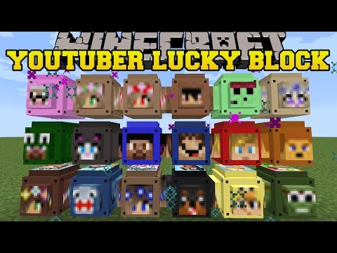 Minecraft: MORE MINECRAFTER LUCKY BLOCKS (LITTLE KELLY, LACHLAN, LITTLE LIZZARD & MORE) Mod Showcase
