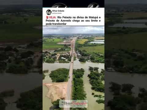Alagamento Rio Peixoto de Azevedo em 2026