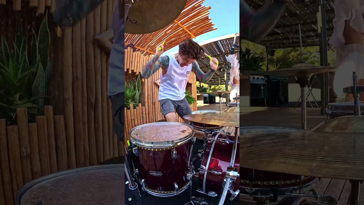 IT'S MY LIFE + WATER  #drumcover