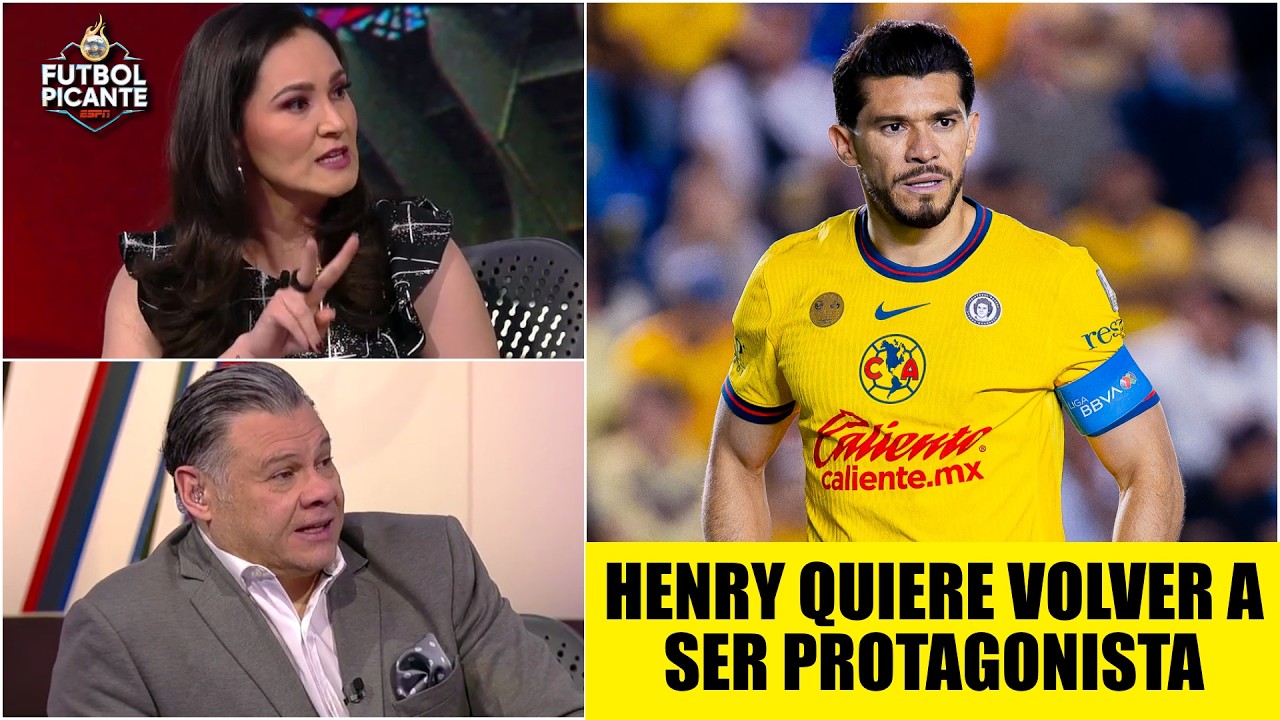 HENRY MARTÍN regresa a la convocatoria del AMÉRICA, busca recuperar CUOTA GOLEADORA | Futbol Picante