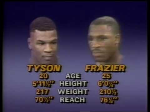 Mike Tyson Vs Marvis Frazier 26.7.1986