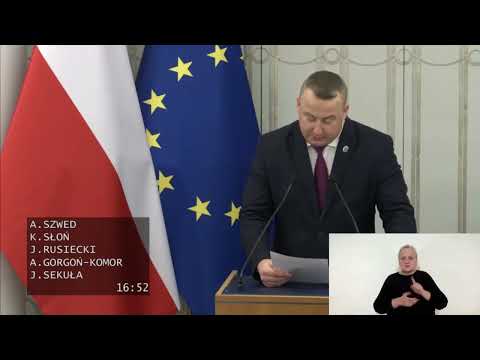 Senat: Oświadczenia senatorów