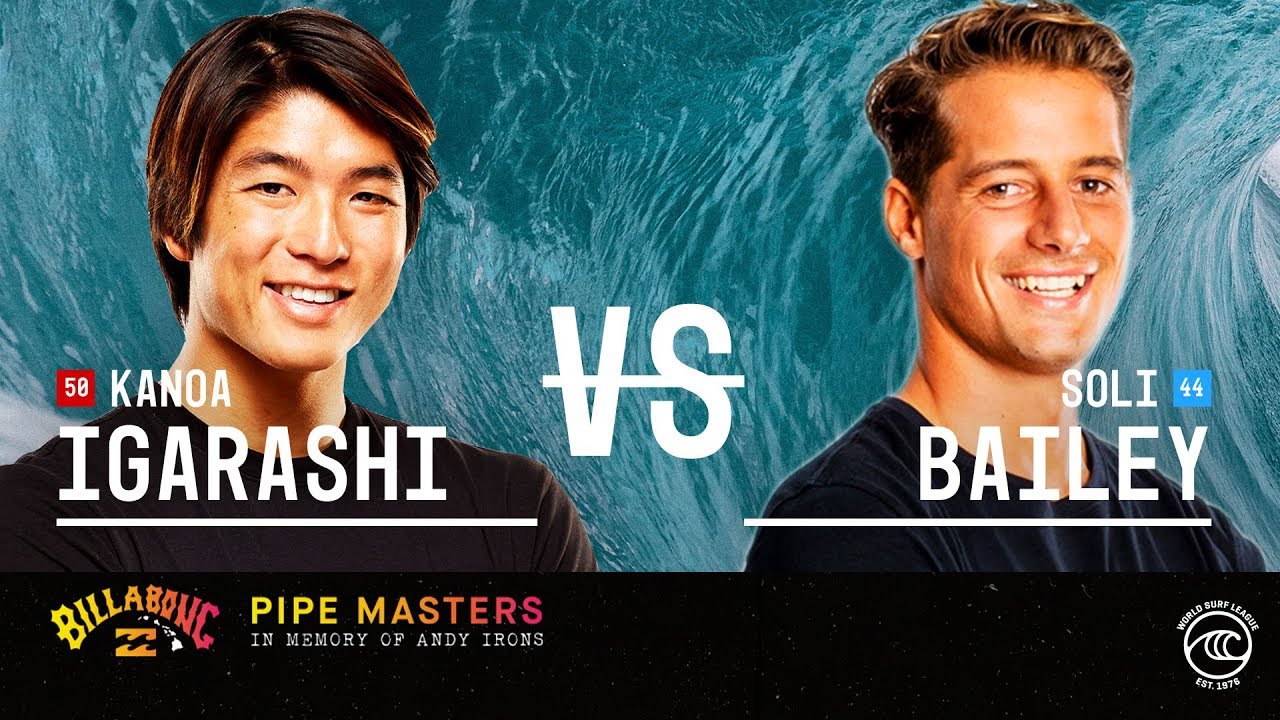 Kanoa Igarashi vs. Soli Bailey - Round of 32, Heat 12 - Billabong Pipe Masters 2019 thumnail