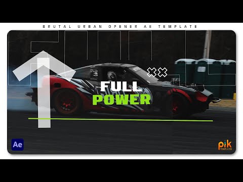 Brutal Urban Opener - After Effects Template | Free Download | Pik Templates