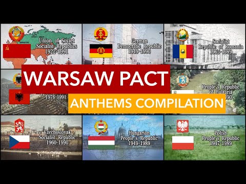 Warsaw Pact Countries National Anthems Compilation
