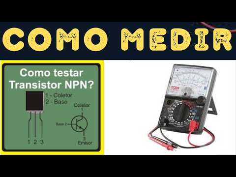 COMO TESTAR TRANSISITORES com multímetro analógico