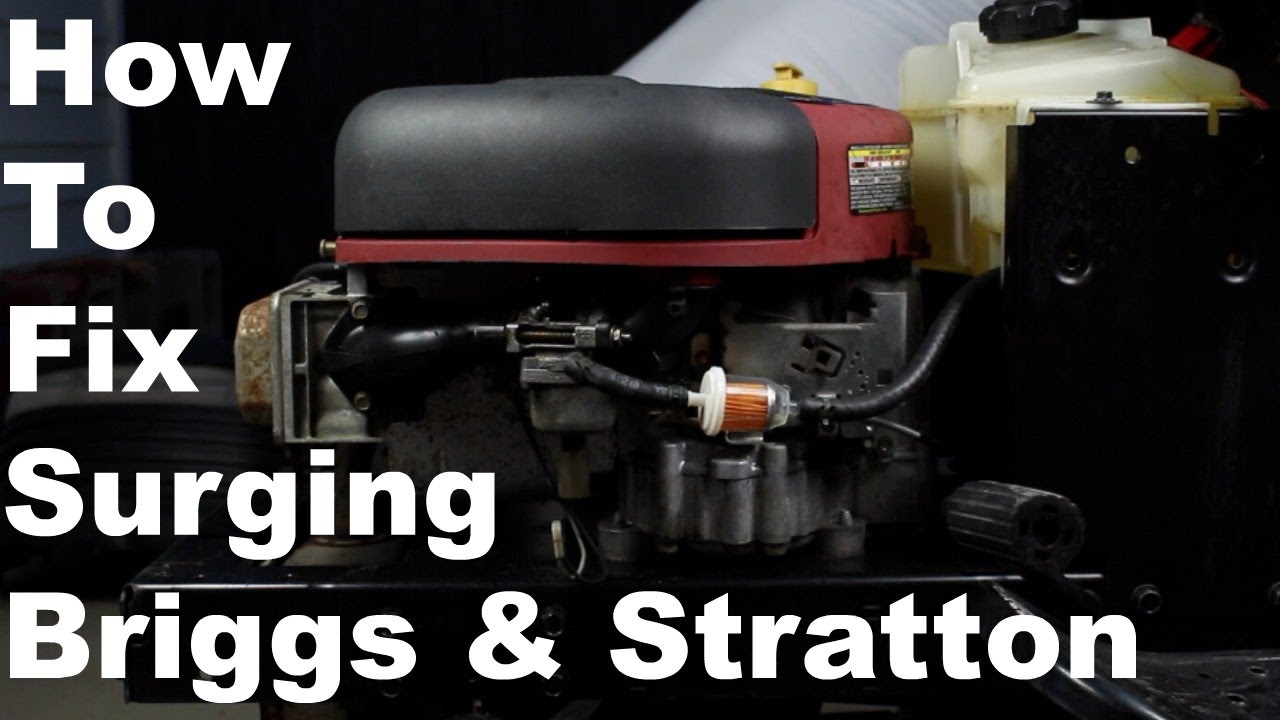 Why is my Briggs and Stratton surging? Tipseri