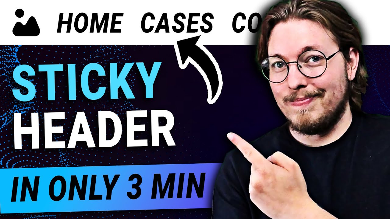 Create a Sticky Header Only Using CSS | HTML \u0026 CSS Quick Tips | HTML \u0026 CSS Sticky Header