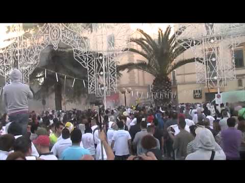 San Severo 2013   Festa Del Soccorso   Batteria in Piazza Incoronazione  (domenica)