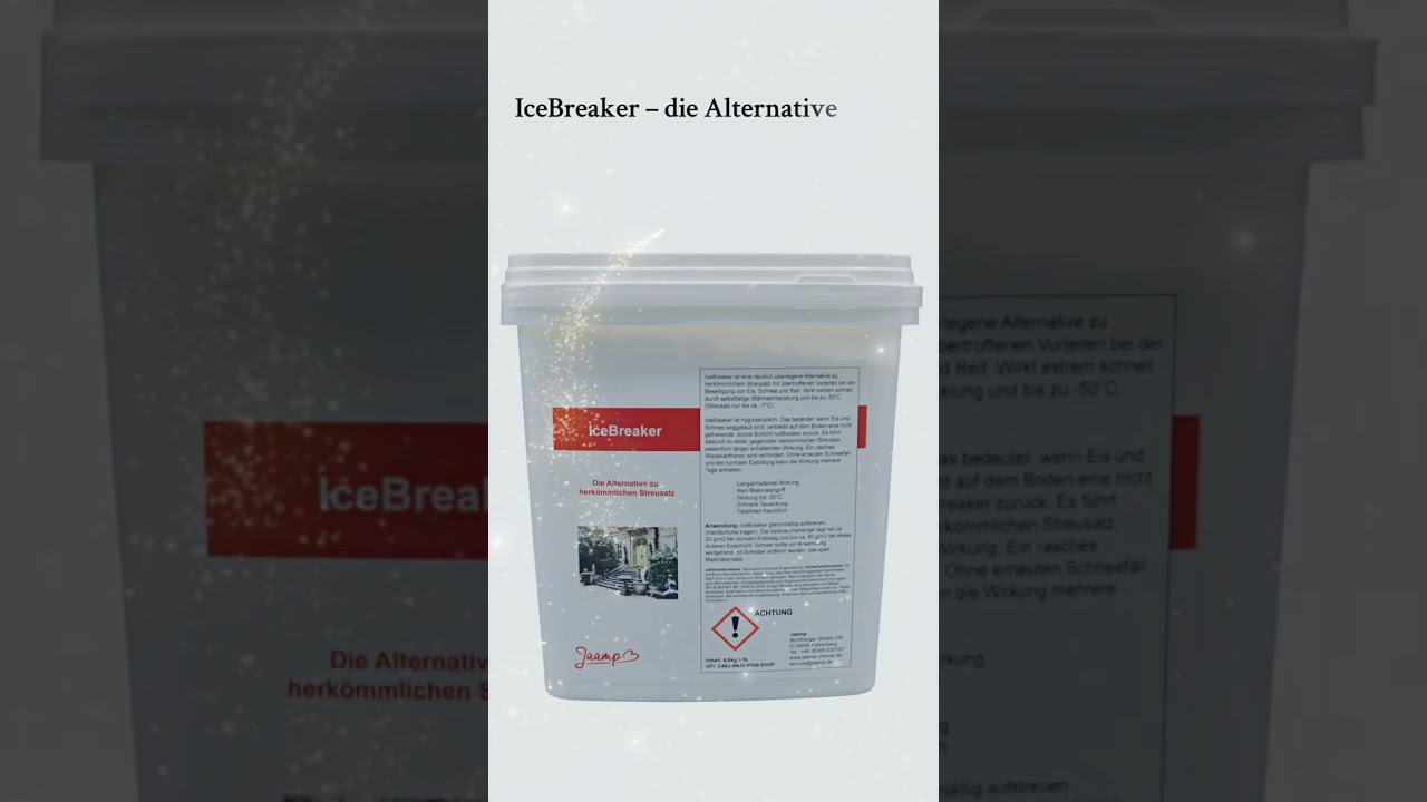 IceBreaker - Die Alternative zu herkömmlichen Streusalz