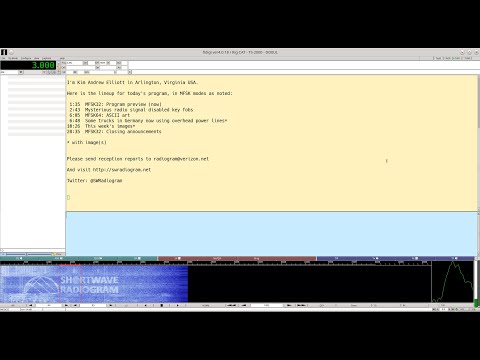 SWRadiogram: Als SWL Digimodes im Amateurfunk kennen lernen