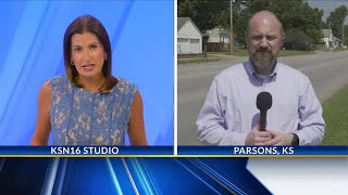Ofc. Hunter Simoncic's funeral procession in Parsons