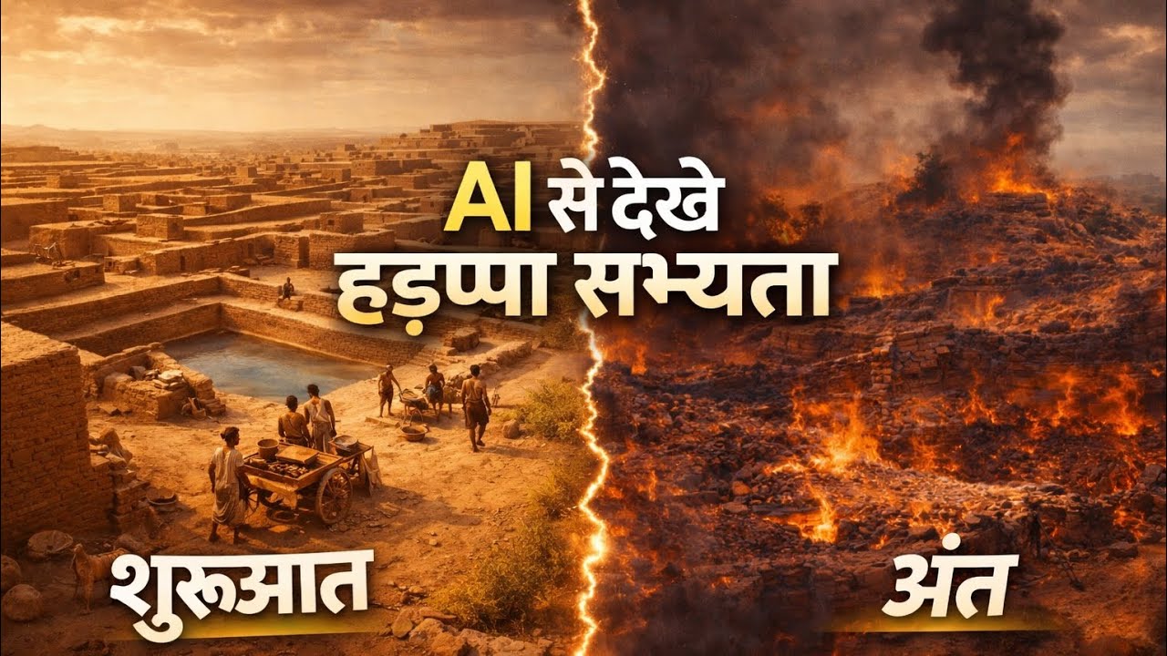 AI से देखे - “हड़प्पा सभ्यता का रहस्य 😳 इतनी advanced होकर भी गायब कैसे हो गई?”
