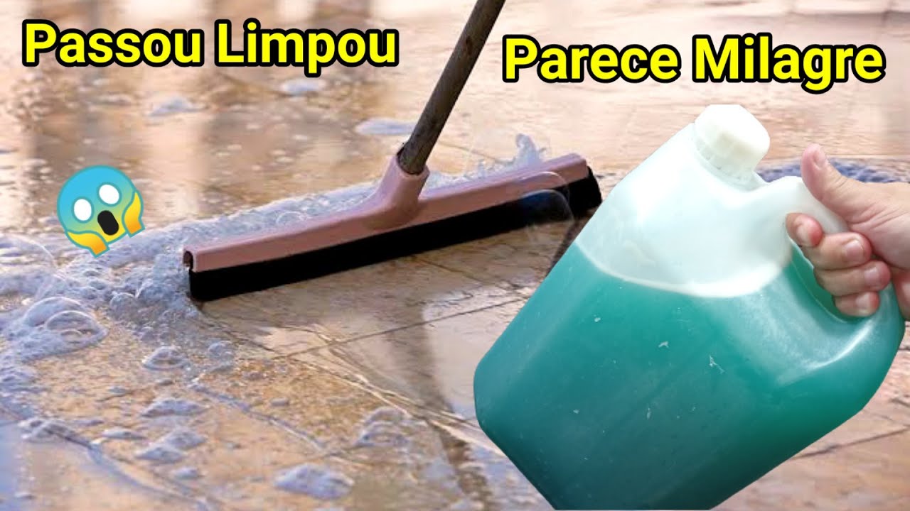 💰LIMPA PISO -  PAREI DE SOFRER COMPRANDO PRODUTOS CAROS  SÓ TO FAZENDO ASSIM ?? SEU  PISO LIMPINHO