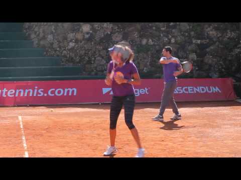 Nastassja Burnett practicing in Oeiras, Portugal
