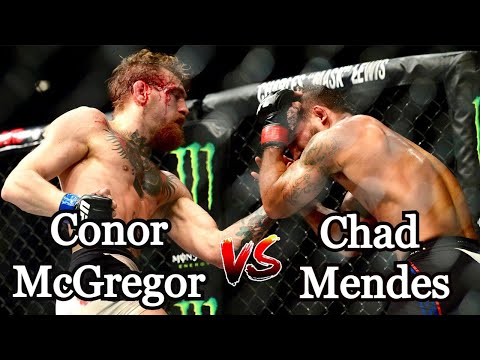 Conor McGregor vs Chad Mendes in UFC 189 Feather Weight  - Main Event Best Free Fight Highlights