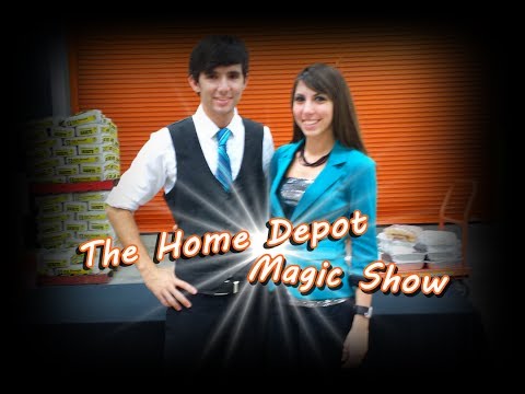 Magic Show at The Home Depot