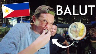 American Tourist Tries BALUT in the Philippines! Travel Vlog