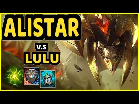 SEDRION (ALISTAR) vs LULU - BOTTOM SUPPORT GAMEPLAY - EUW Ranked GRANDMASTER