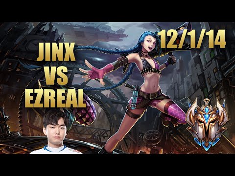 DWG Nuclear Jinx Adc Vs Ezreal- EUChallenger Patch 9.21